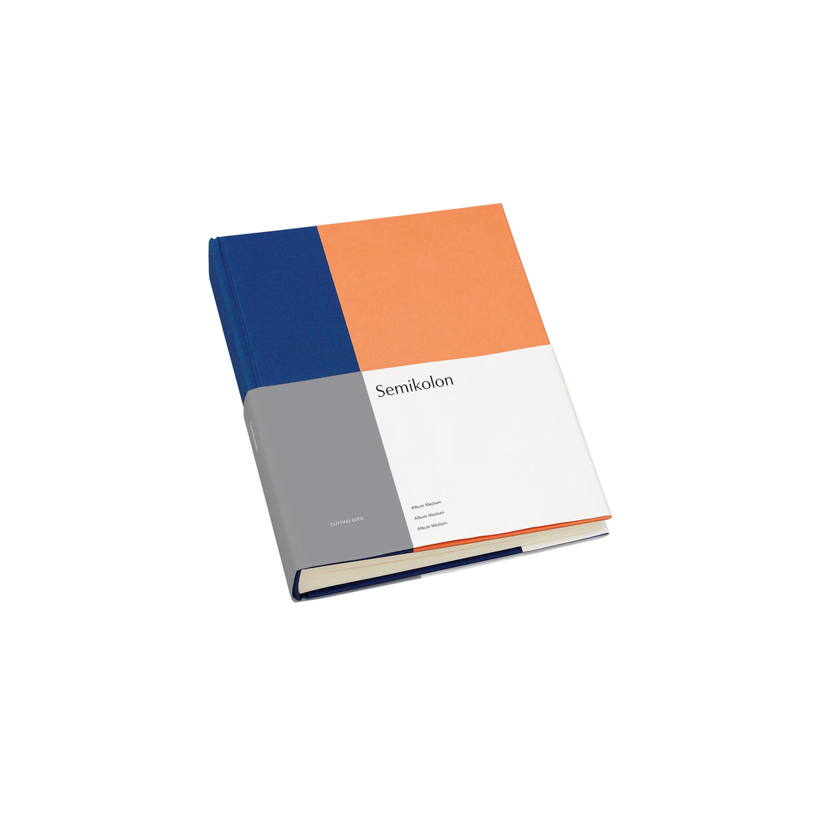 Photo Album, Medium, Cobalt Peach