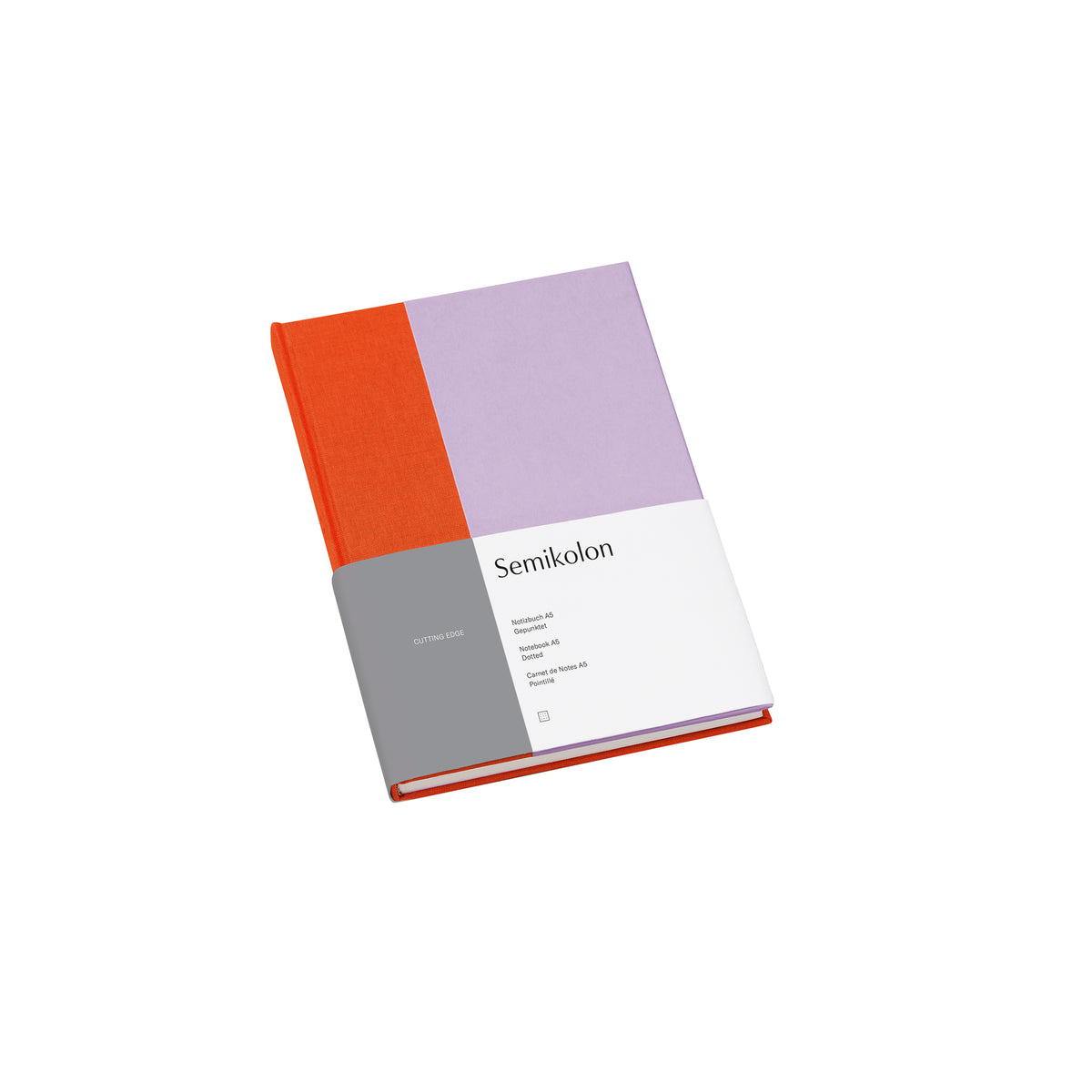Notebook A5, Dotted, Tangerine Lavender