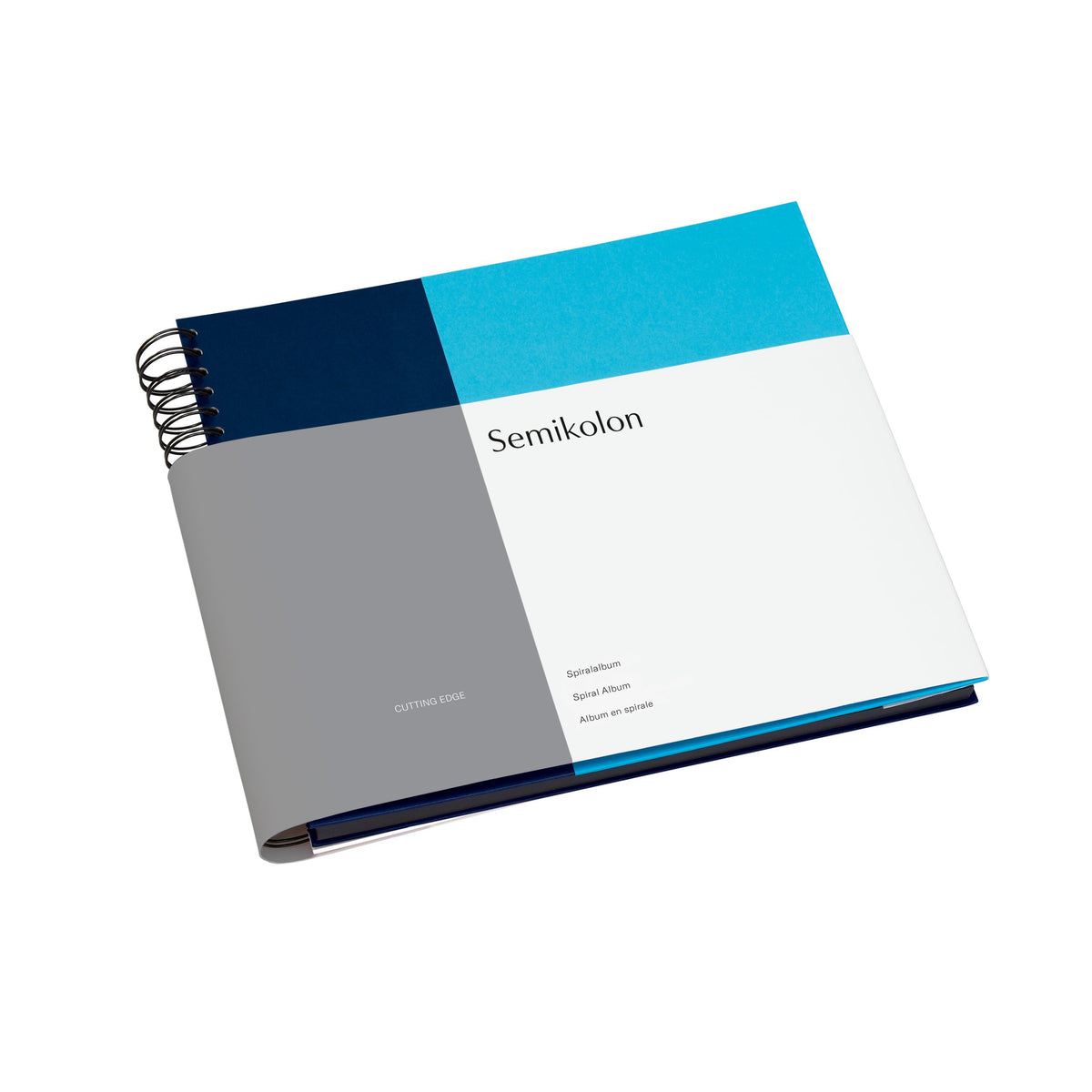 Photo Album, Spiral Bound, Marine Aqua