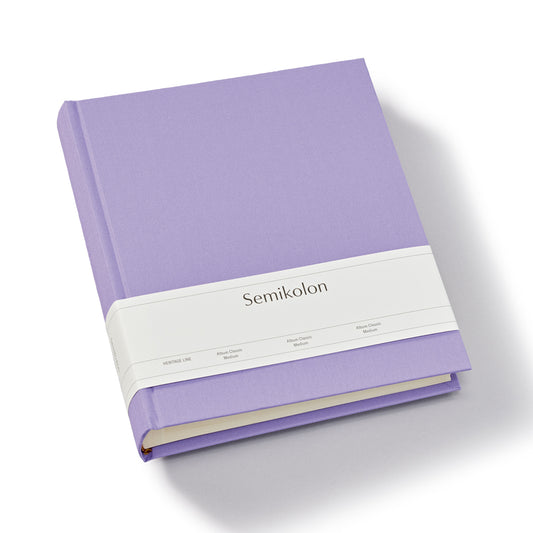 Album Classic Medium, lilac silk