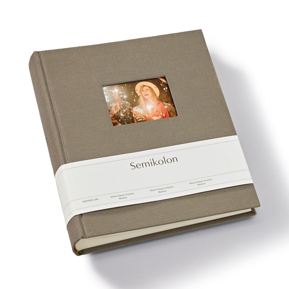 Album Classic Finestra Medium, fango