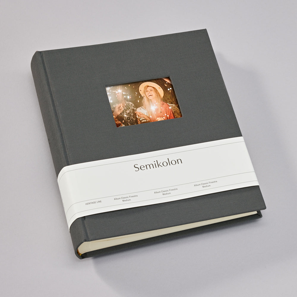 Album Classic Finestra Medium, lava stone