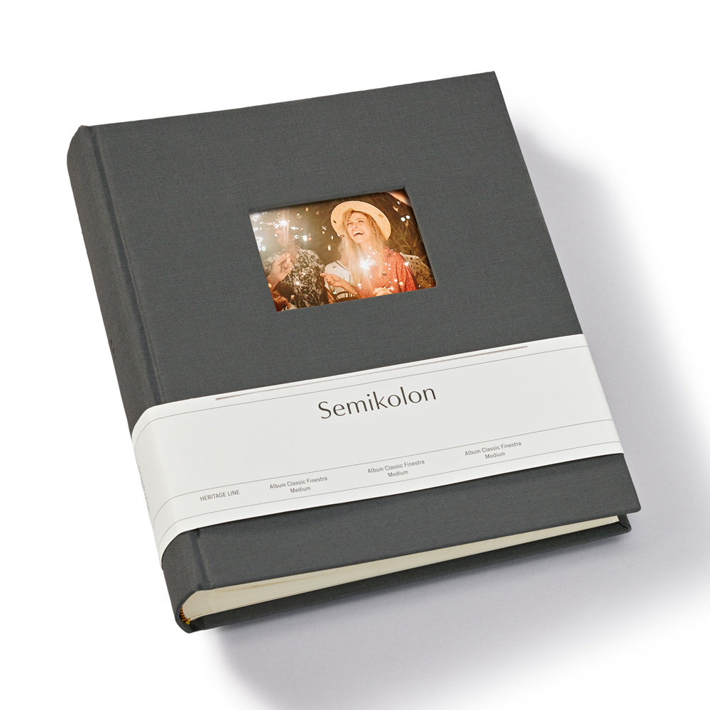 Album Classic Finestra Medium, lava stone