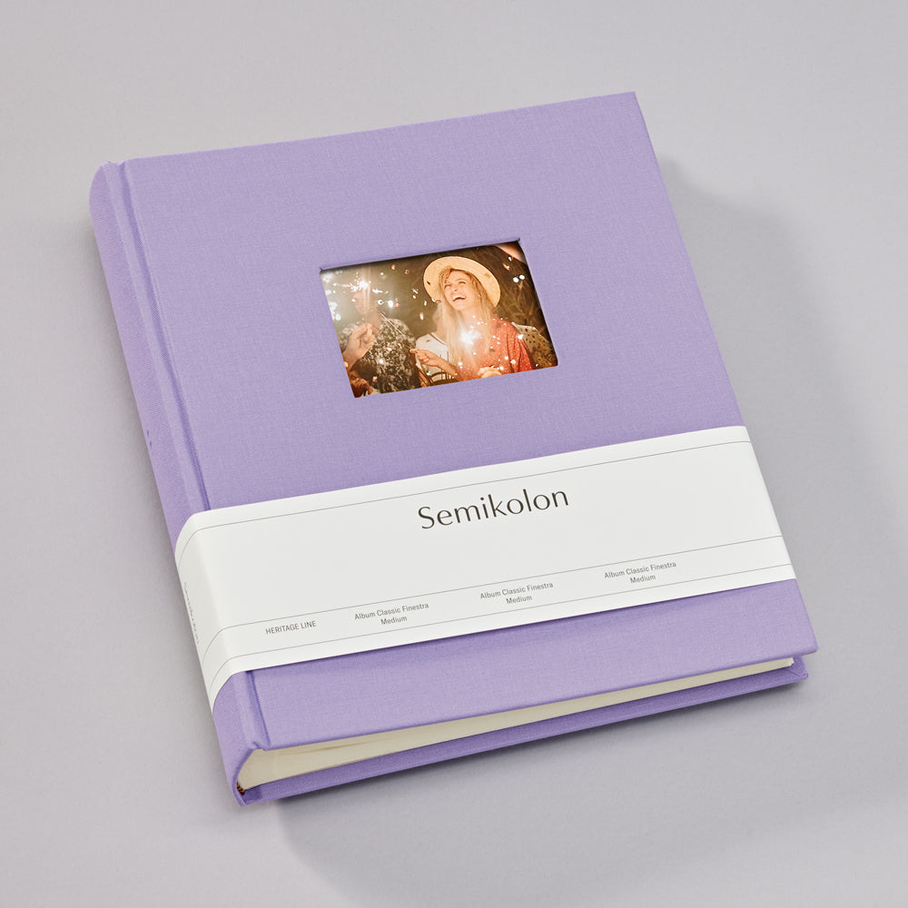 Album Classic Finestra Medium, lilac silk