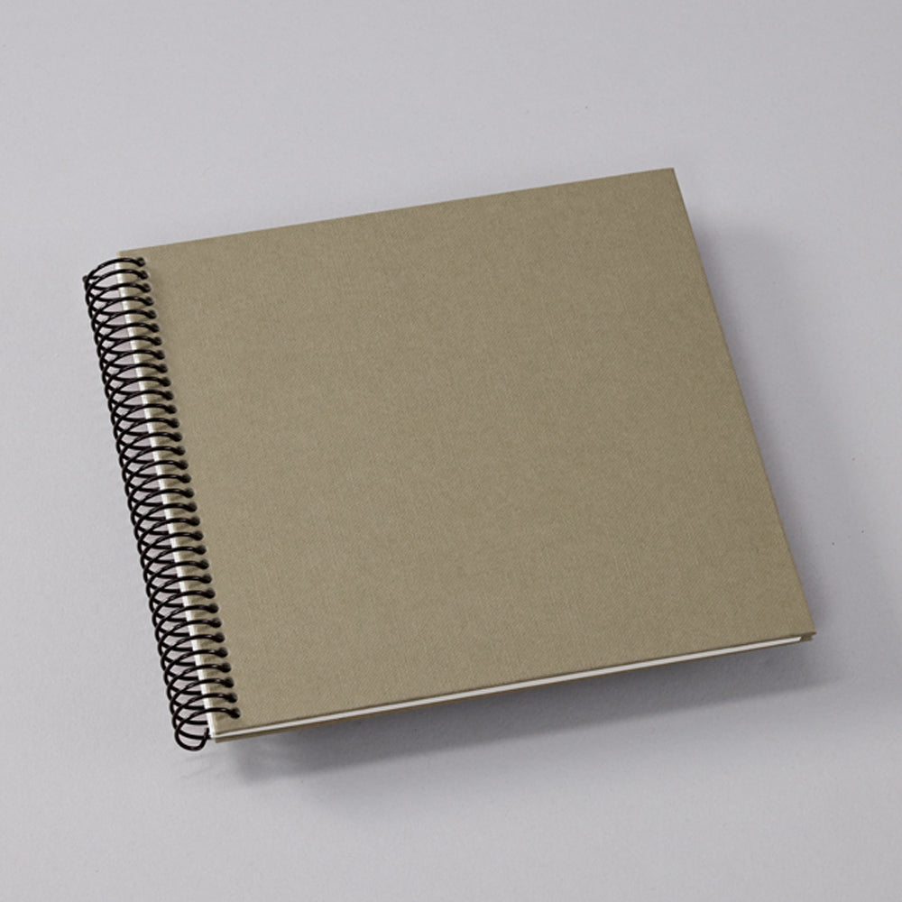 Spiral Photo Album Piccolin| Cream Pages| Fango