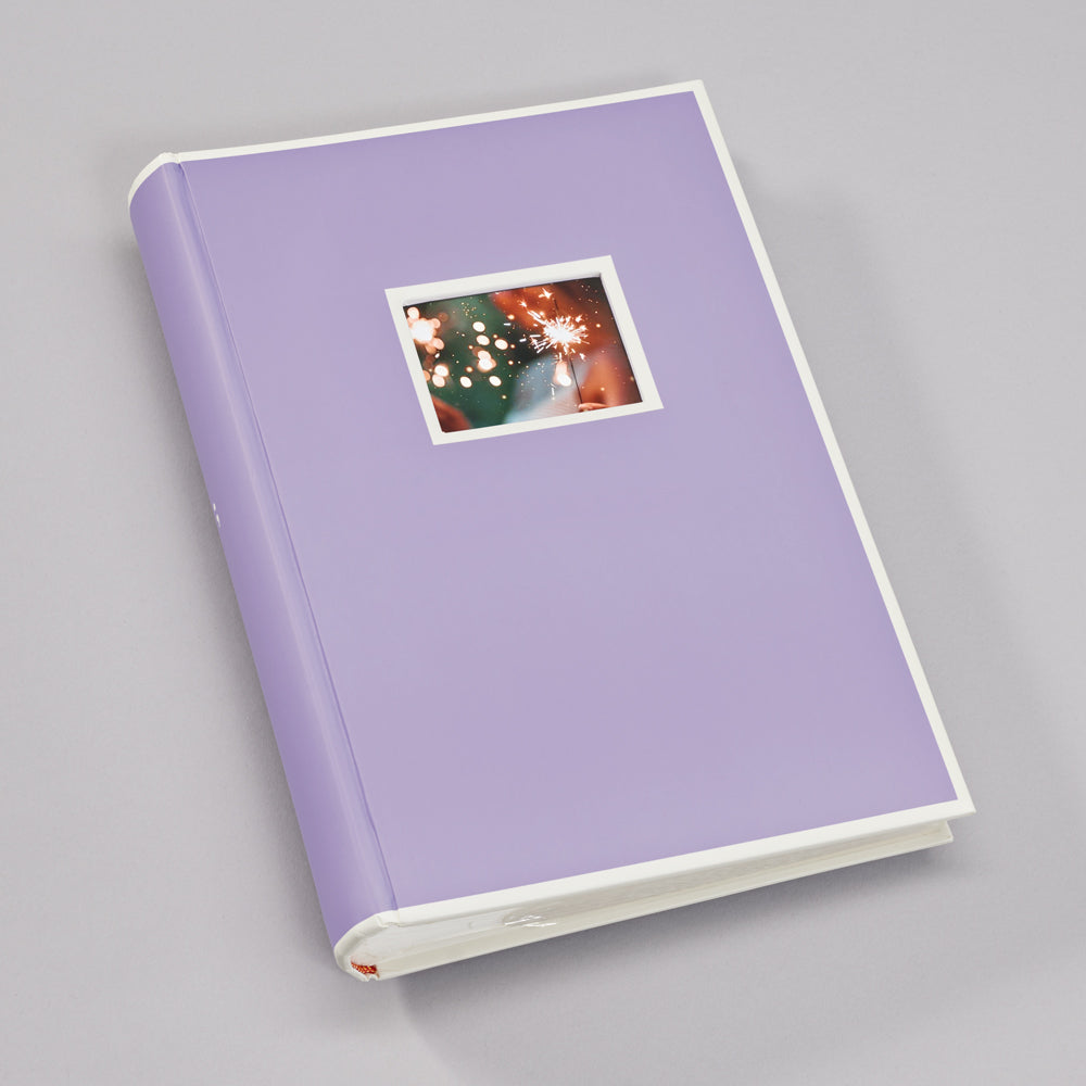 300 Pockets Album, lilac silk