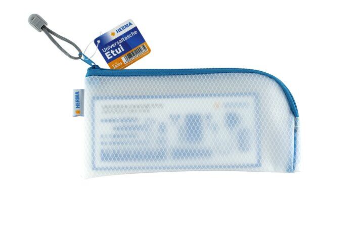 Universal Bag Case 23x11cm blue