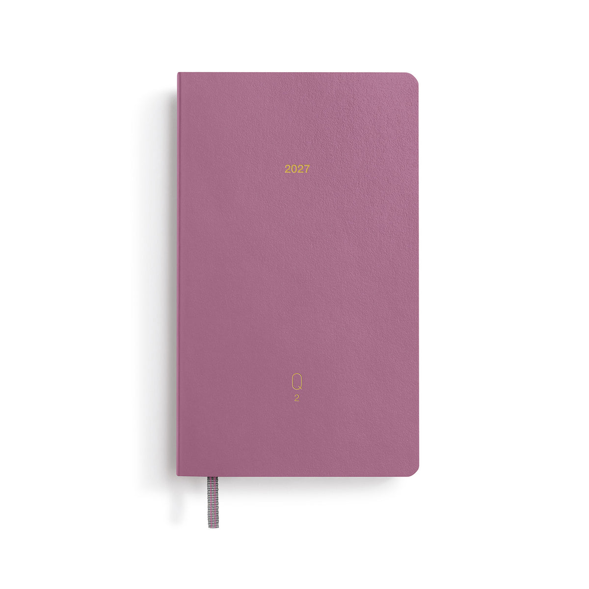 Quarterly Daily Planner Dotted, Pocket (A6), 2027, pack of 4, Shades of Rose, English