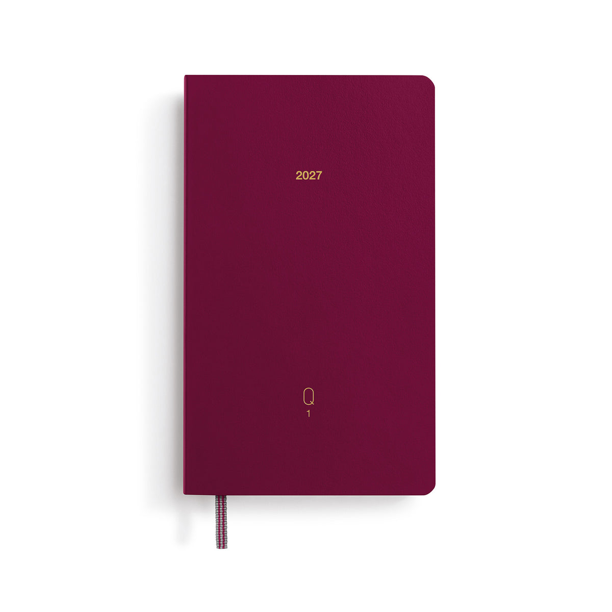 Quarterly Daily Planner Dotted, Pocket (A6), 2027, pack of 4, Shades of Rose, English
