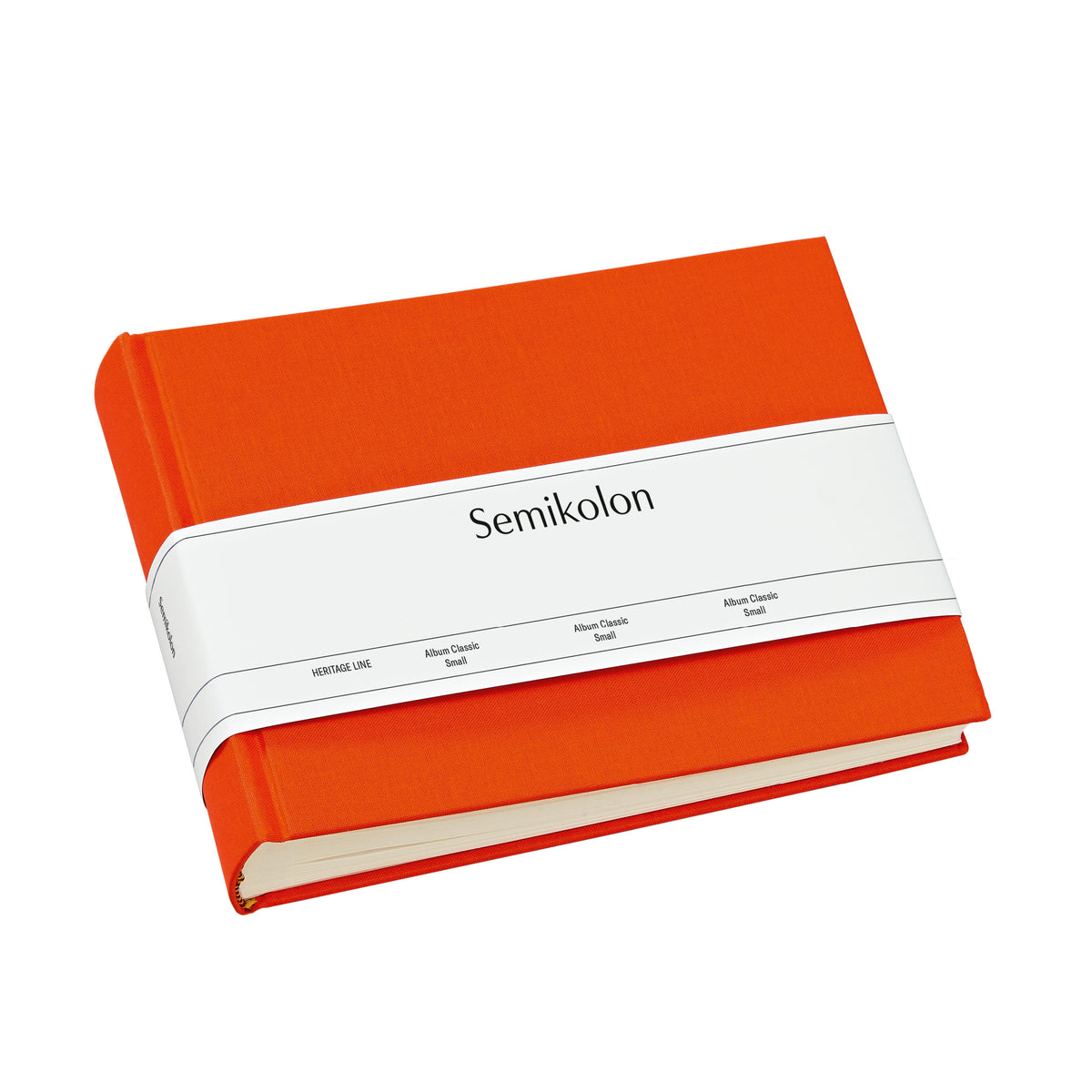 Photo Album, Classic, Small Orange