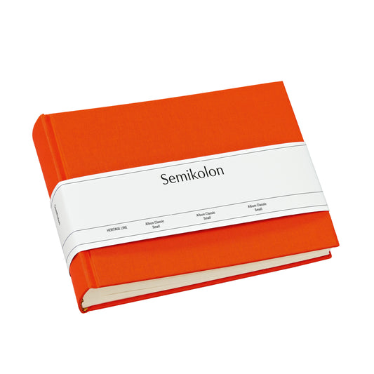Photo Album, Classic, Small Orange