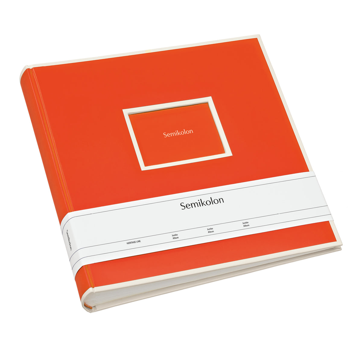 Photo Album, Jumbo, Orange