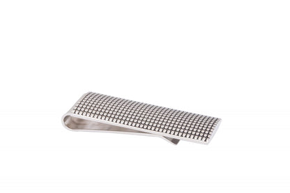 Antique Rhodium Plated Money Clip