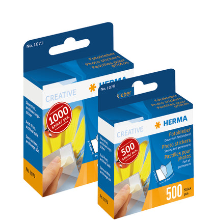 Photo Stickers, in Cardboard Dispenser, 500 pcs