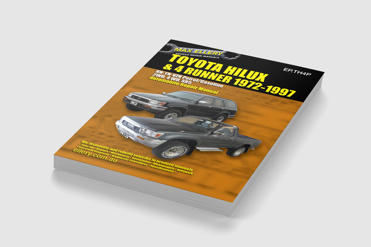 Toyota Hi-Lux and 4Runner Repair Manual 72-97