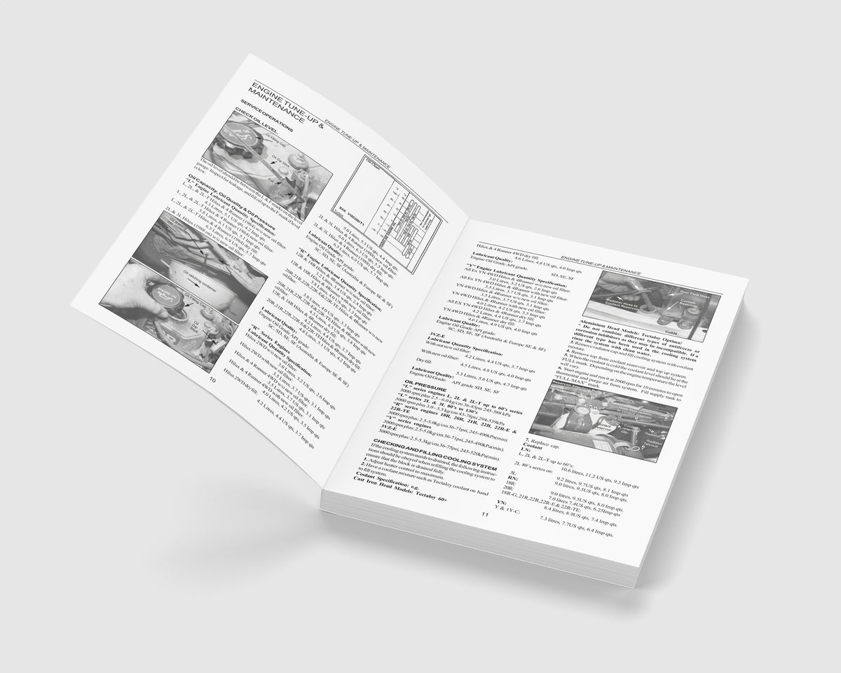Toyota Hi-Lux and 4Runner Repair Manual 72-97
