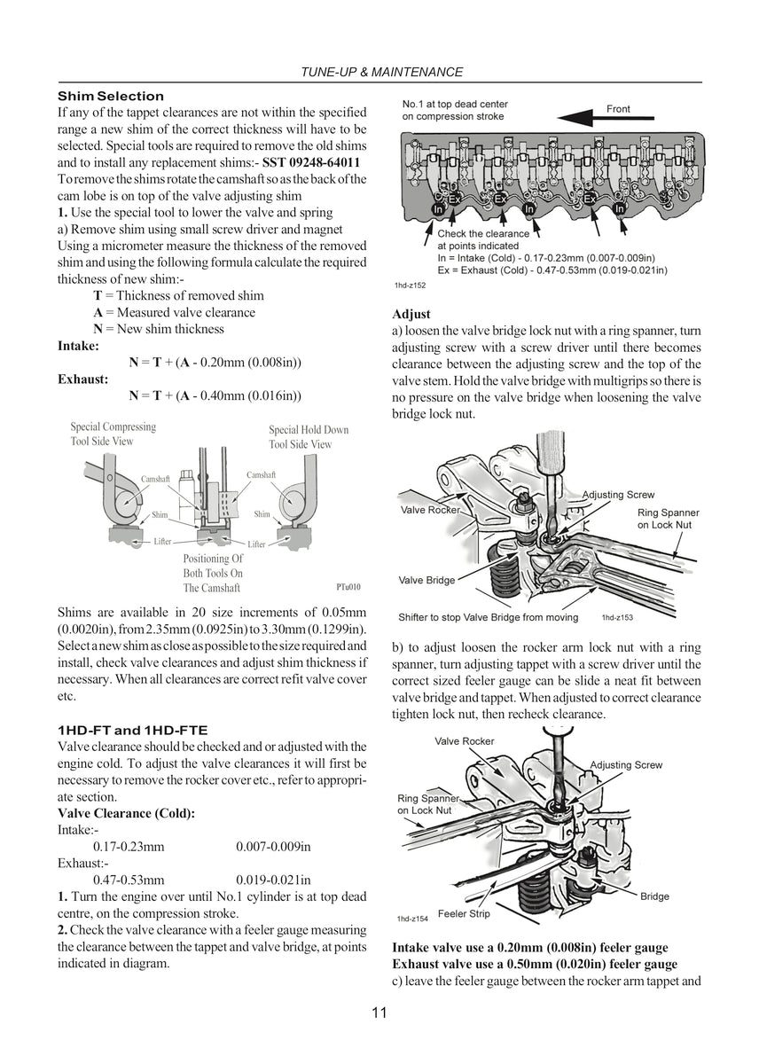 Toyota Landcruiser Repair Manual 1990 to 2007