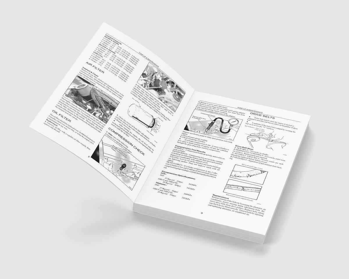 Toyota Landcruiser Repair Manual 1990 to 2007