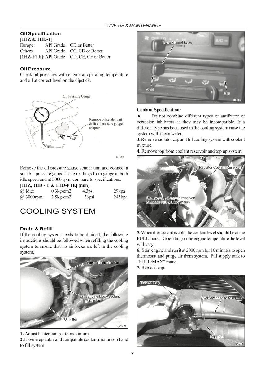 Toyota Landcruiser Repair Manual 1990 to 2007