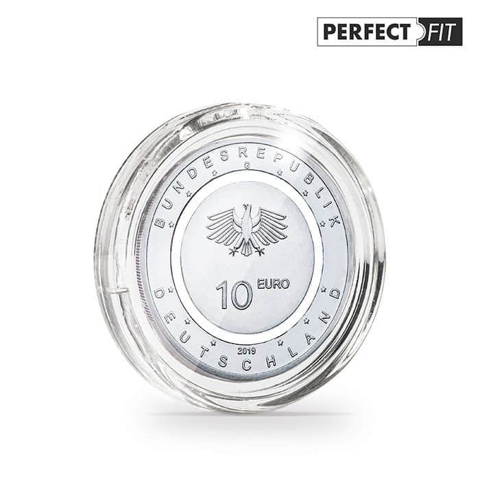 Ultra Coin capsules Perfect fit for German 10 Euro (28.75mm) pack of 10