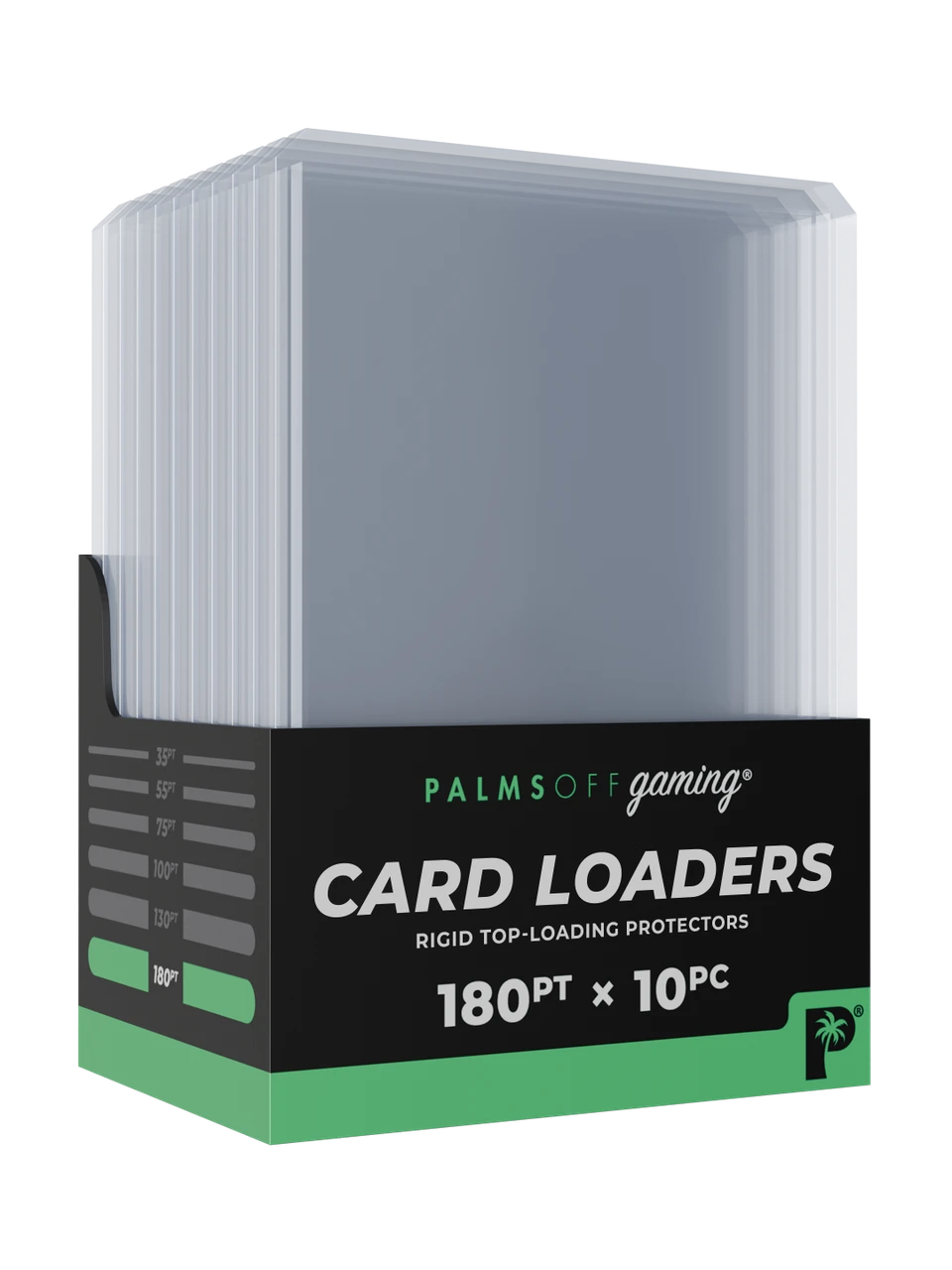 Palms Off Gaming 180pt Top Loaders 10pc