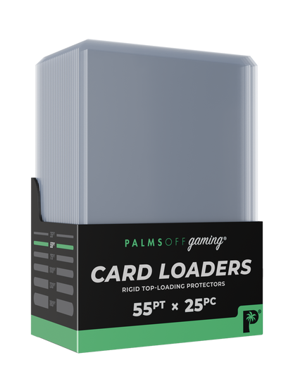 Palms Off Gaming 55pt 75pt Mix 100 Top Loaders 200 Soft 100 Tag Sleeves