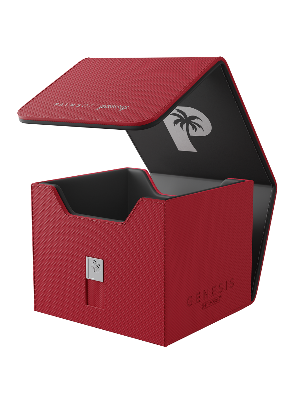 Palms Off Gaming Genesis Deck Box Red