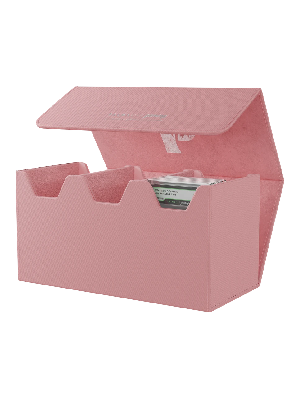 Palms Off Gaming Large Graded Card Storage Case Pink