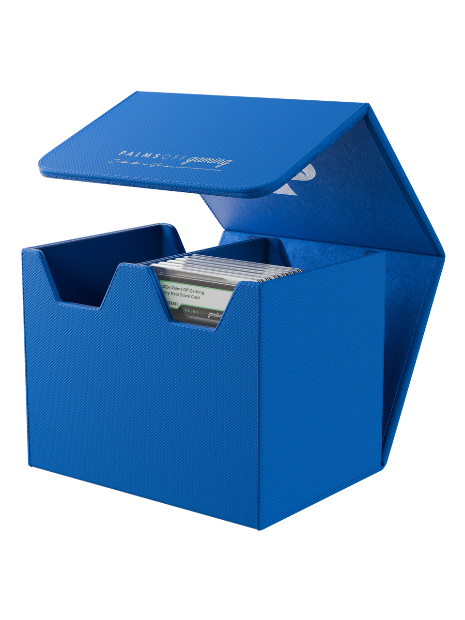 Palms Off Gaming Medium Graded Card Storage Case Blue