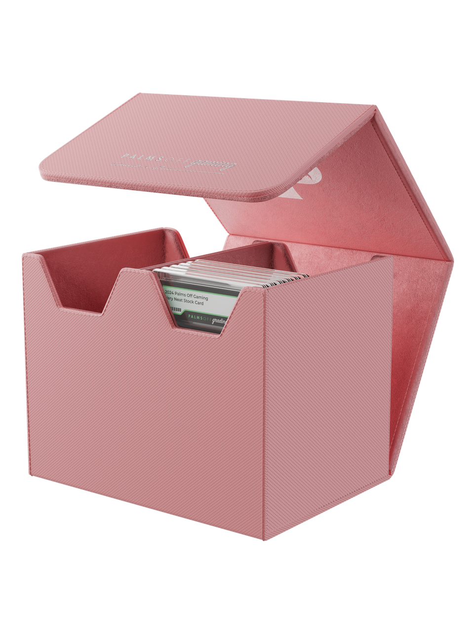 Palms Off Gaming Medium Graded Card Storage Case Pink
