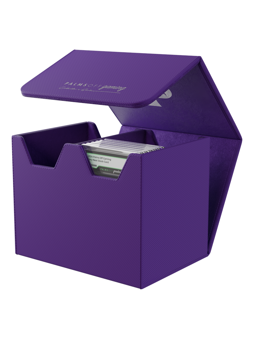 Palms Off Gaming Medium Graded Card Storage Case Purple