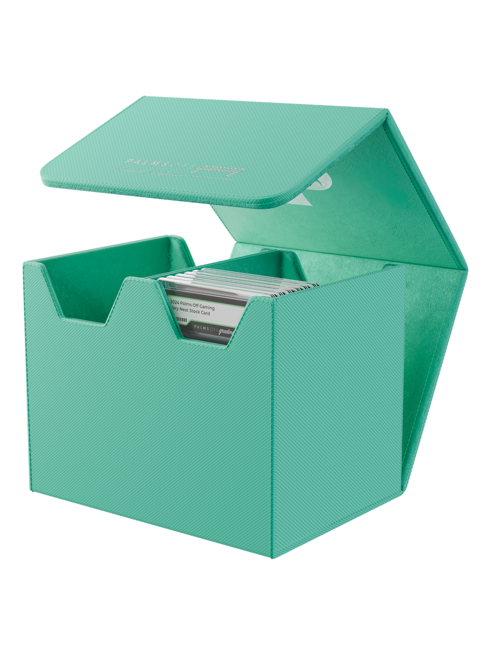 Palms Off Gaming Medium Graded Card Storage Case Turquoise