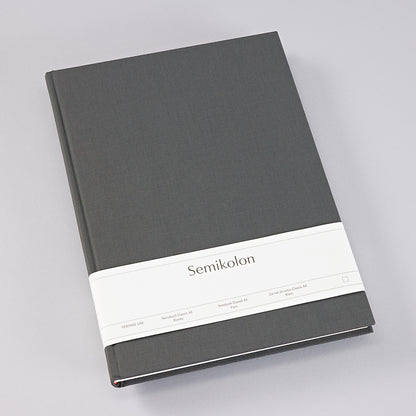 Notebook Classic (A4) plain, lava stone