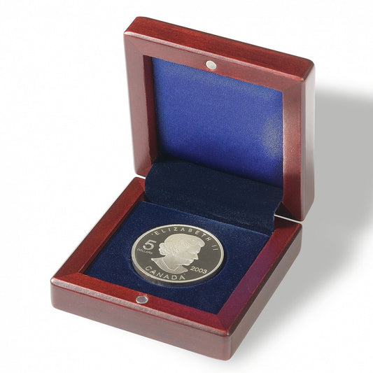 Small Coin Box VOLTERRA, for 1 coin up to 60mm diameter