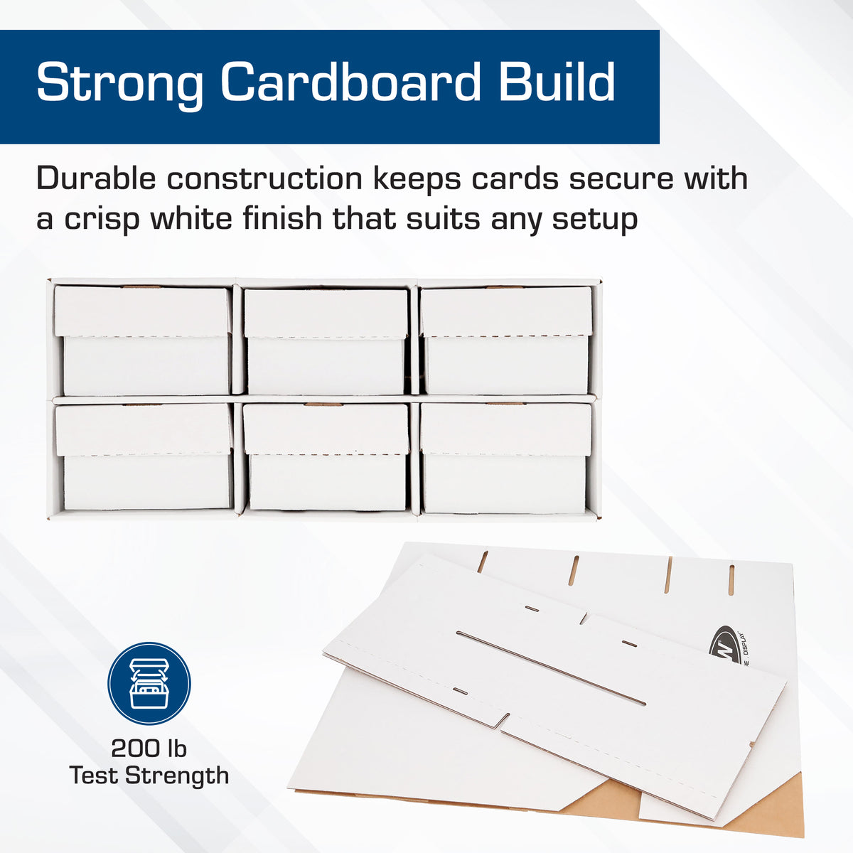 BCW Shoe Box House with 6 Shoe Boxes – Trading Card Storage – dimensions and specifications