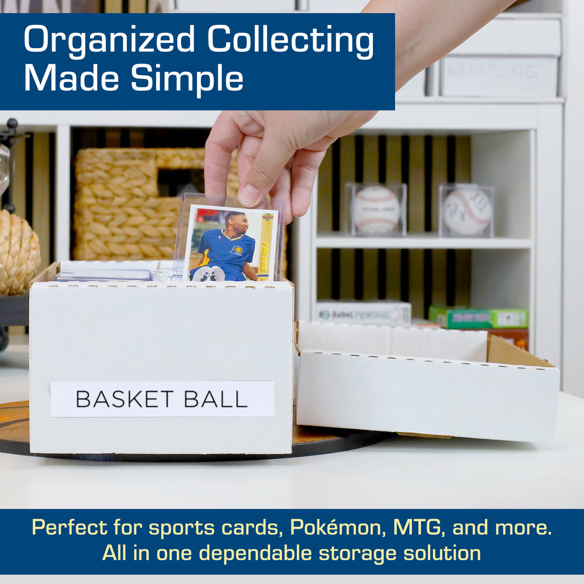 BCW Shoe Box House with 6 Shoe Boxes – Trading Card Storage – dimensions and specifications