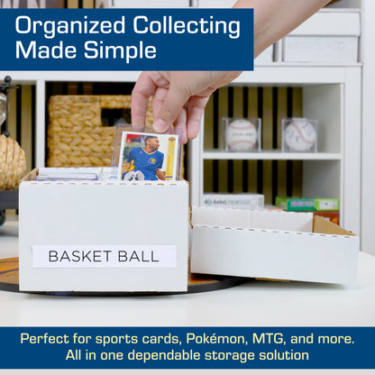 BCW Shoe Box House with 6 Shoe Boxes – Trading Card Storage – dimensions and specifications