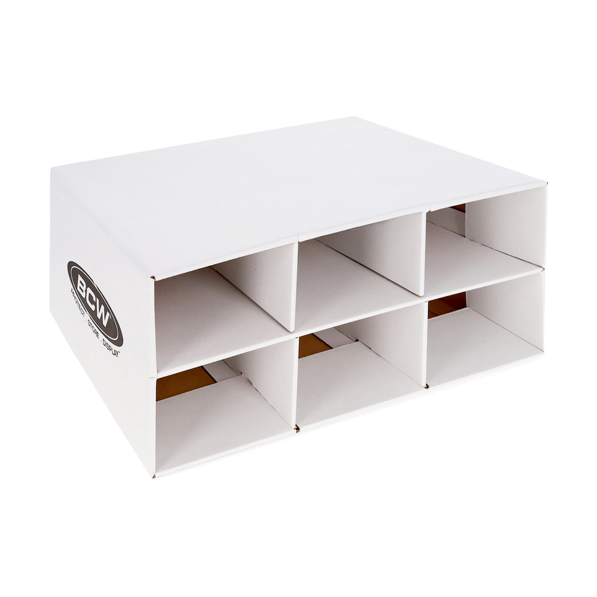 BCW Shoe Box House with 6 Shoe Boxes – Trading Card Storage – front product view