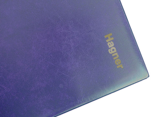Hagner Deluxe Binder and Slipcase - Armada Blue