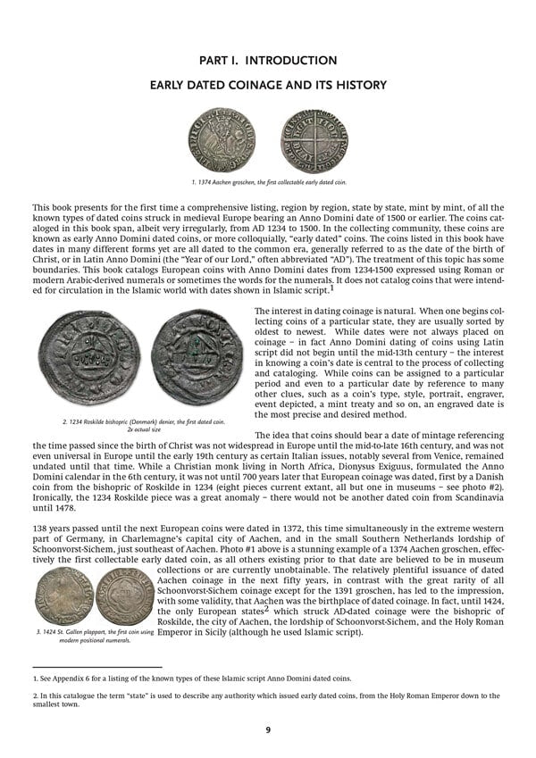 The Early Dated Coins of Europe, 1234-1500, 2nd Edition