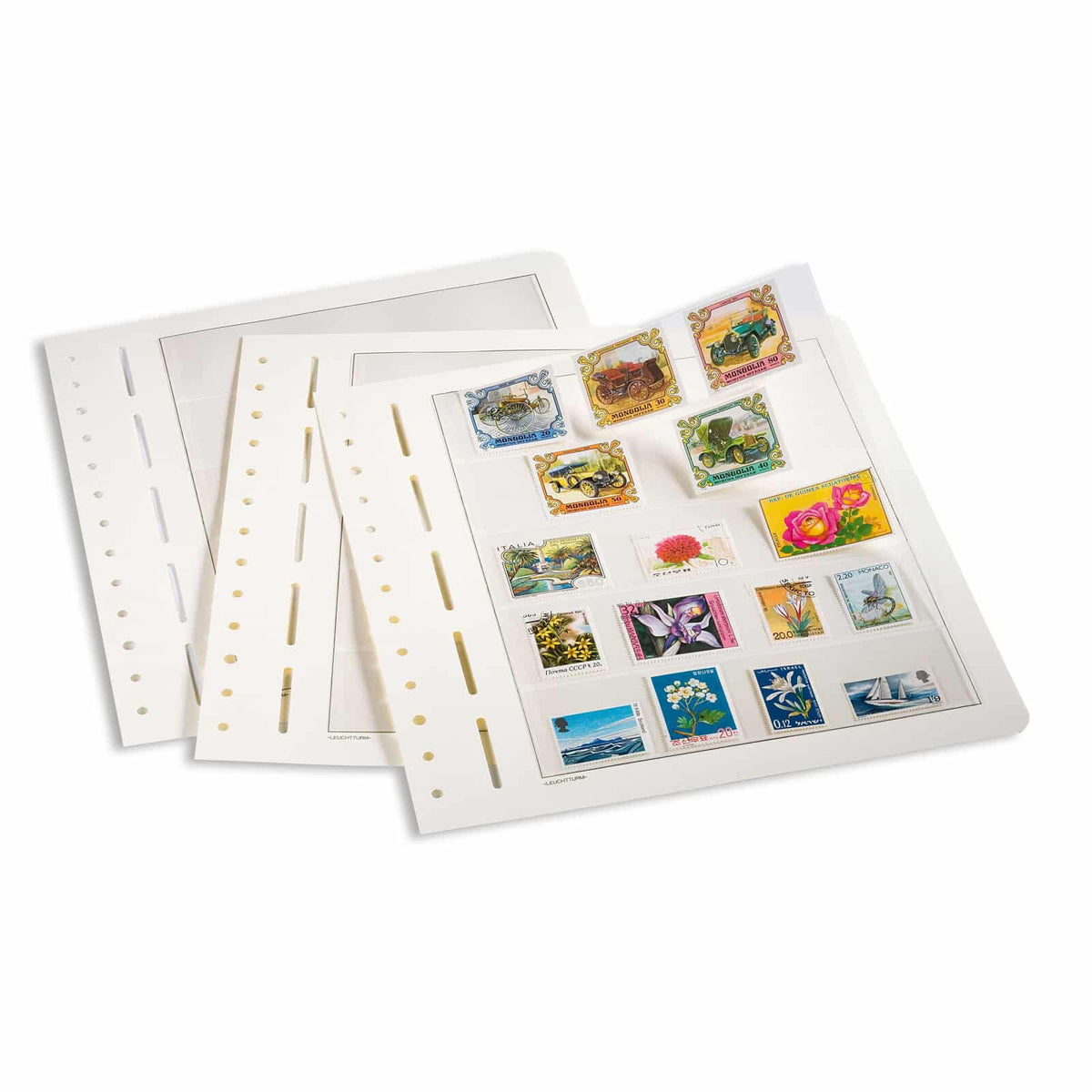 LIGHTHOUSE LB-Blank sheets, 2-way division, 100x293mm (pack of 10)
