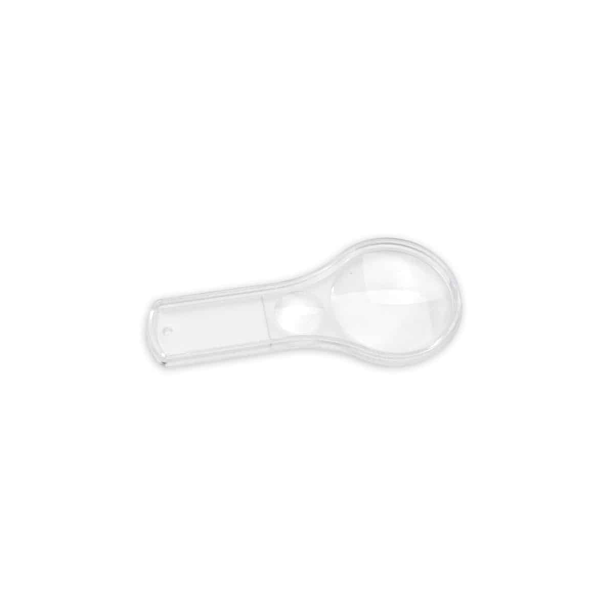 acrylic magnifier with 3x and 6x magnification