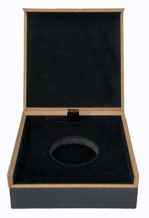 LUXOR coin box for one coin in UNI Caps S round coin capsule