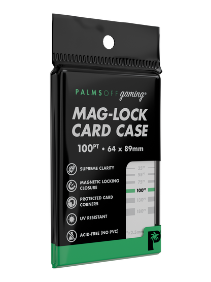 Palms Off Gaming Magnetic Kit 5 x 100pt + 5 x 130pt Cases + 100 Sleeves