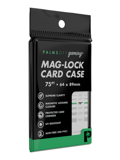 Palms Off Gaming Mag Lock Kit 5 x 55pt 5 x 75pt Cases + 100 Case Sleeves — component 2