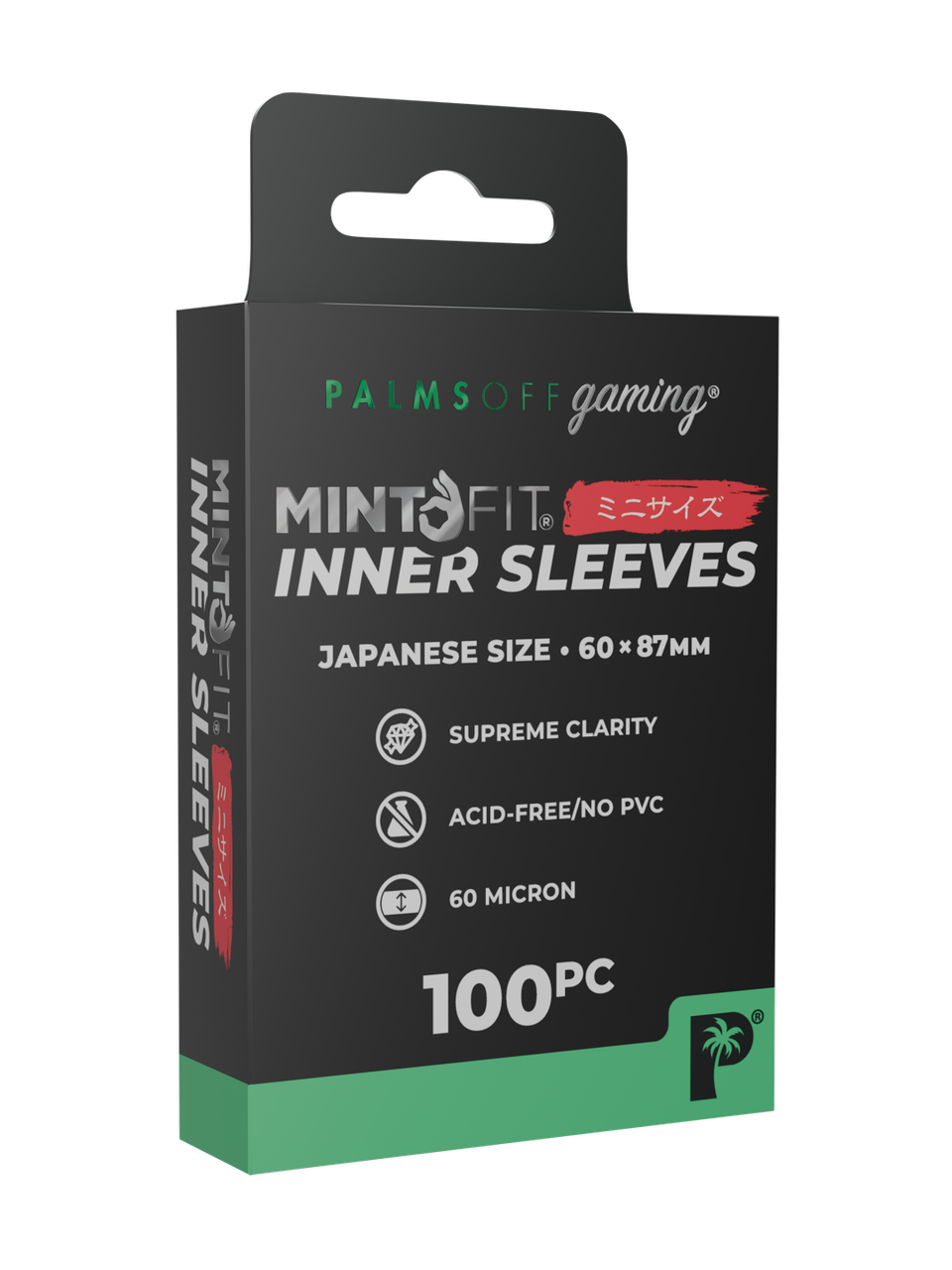 Palms Off Gaming Japanese Mini 120 Deck Sleeves + 200 Inner Sleeves — component 2