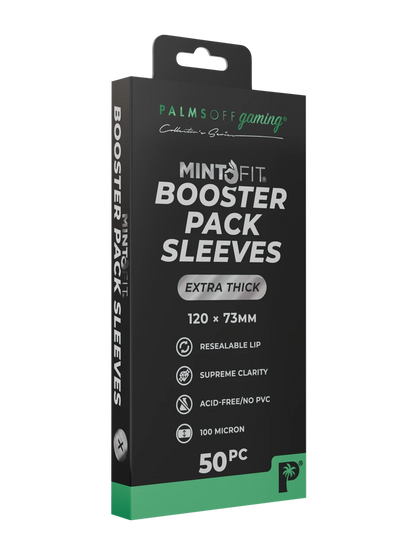 Palms Off Gaming 10 Booster Pack Loaders + 50 Extra Thick Pack Sleeves — component 2