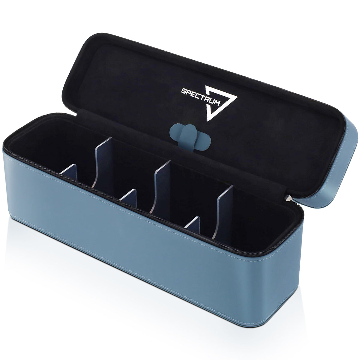 BCW Prism Deck Case - Array - Gray Blue – front product view