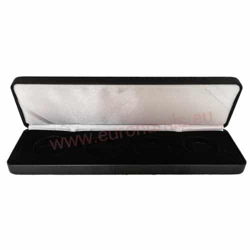 NOBILE coin etui for 4 coin capsules UNI CAPS S (black)