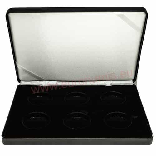 NOBILE coin etui for 6 coin capsules UNI CAPS s (black)